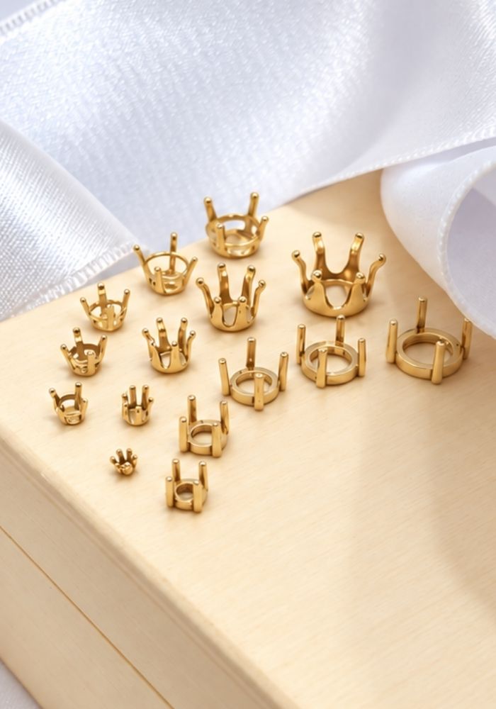 JBB solid gold jewelry findings, 9K and 14K