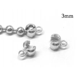 Ball chain end sale caps