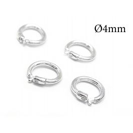6 Sterling Silver Jump Rings, 925 Silver Closed Jump Ring, Circle Jump  Ring, Wired Jump Ring, Large Hole Spacer Bead for Bracelet Necklace -   Norway
