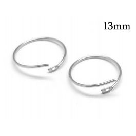 SILVER925 CIRCLE HOOP EARRINGS/シルバー/ピアスの通販 by よし
