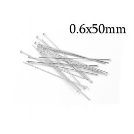 【本日限定価格】Needles PIN-925 SILVER Pipillion Sterling Silver Loop Head Pins, 1.6'', 18ga Long Pin (length