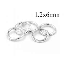 Sterling Silver Jump Rings, 60 Pcs Sterling Silver 925 Open Jump