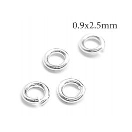 0.9 mm Inside Diameter 2.0 3.5 4.0 5.0 mm Open jump rings 10 pcsPkg 925 Sterling Silver Open Jump Rings 19 Gauge Silver ring 2.5