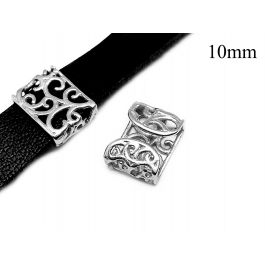 Flat cheap slider beads