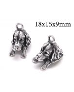 10743s-sterling-silver-925-dog-pendant-spaniel-puppy-charm-18x15x9mm.jpg