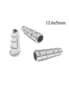 5837s-sterling-silver-925-pattern-cone-12.6x5mm-with-holes-3mm-and-1.3mm.jpg