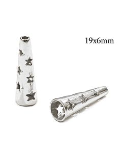 6362s-sterling-silver-925-stars-pattern-cone-19x6mm-with-holes-4.9mm-and-1.4mm-.jpg