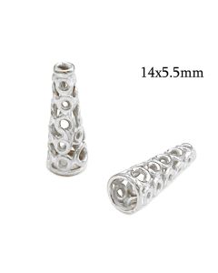 6462s-sterling-silver-925-circles-pattern-cone-14x5.5mm-with-holes-3.7mm-and-1mm-.jpg