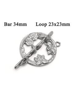6986-6987s-sterling-silver-925-round-toggle-clasp-decorated-with-flowers-anf-leaves-loop-23x23mm-bar-34mm.jpg