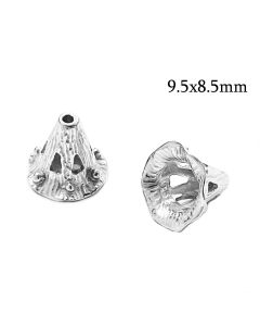 8676s-sterling-silver-925-pattern-cone-9.5x8.5mm-with-holes-5mm-and-1mm-.jpg