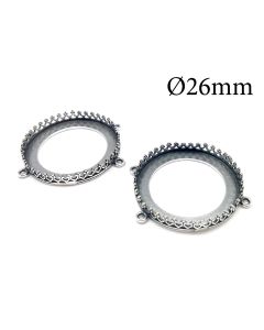 9060s-sterling-silver-925-round-crown-bezel-cup-for-bracelet-26mm-4-loops.jpg