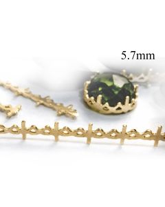 9207br-brass-cast-gallery-bezel-wire-with-geometric-triangle-pattern-67x5.7mm.jpg