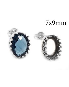 95016-9317b-brass-oval-crown-bezel-cup-post-earrings-7x9mm.jpg