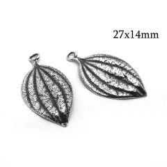 11532s-sterling-silver-925-hosta-leaf-pendant--27x14mm.jpg