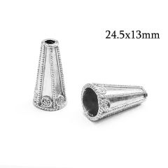 3588s-sterling-silver-925-pattern-cone-24.5x13mm-with-holes-9.5mm-and-3.1mm.jpg
