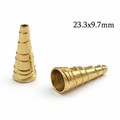 5835b-brass-pattern-cone-23.3x9.7mm-with-holes-8.7mm-and-2.2mm.jpg