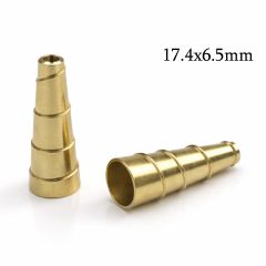 5836b-brass-pattern-cone-17.4x6.5mm-with-holes-5.4mm-and-1mm.jpg