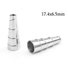 5836s-sterling-silver-925-pattern-cone-17.4x6.5mm-with-holes-5.4mm-and-1mm.jpg
