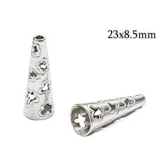 6348s-sterling-silver-925-flower-pattern-cone-23x8.5mm-with-holes-7mm-and-2mm-.jpg
