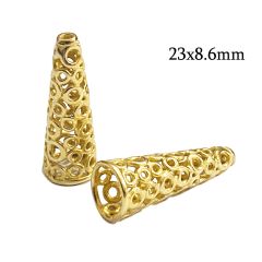 6354b-brass-circles-pattern-cone-23x8.6mm-with-holes-7mm-and-1.1mm.jpg