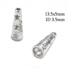 6357s-sterling-silver-925-cone-bead-with-stars-13x5mm-inside-diameter-3.5mm.jpg