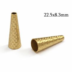 7274b-brass-pattern-cone-22.5x8.3mm-with-holes-7mm-and-2mm.jpg
