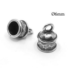 8350p-pewter-hammered-end-cap-id-6mm-with-1-loop.jpg