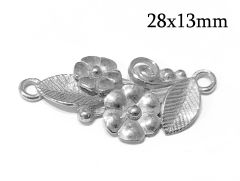 8357s-sterling-silver-925-flower-and-leaves-link-necklace-28x13mm-with-2-loops.jpg