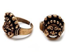 8782b-brass-adjustable-ring-with-aztec-mask.jpg