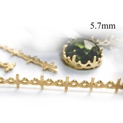 9207br-brass-cast-gallery-bezel-wire-with-geometric-triangle-pattern-67x5.7mm.jpg