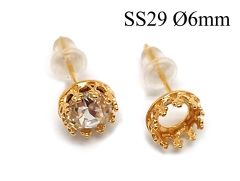 95016-956330b-brass-round-crown-bezel-cup-post-earrings-6mm.jpg