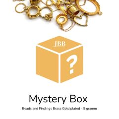 Mystery Box - 5grams Mix Brass Gold plated Beads and Findings