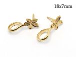 7711b-brass-18x7mm-flower-stud-earring-with-loop-8mm.jpg
