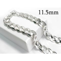 Sterling silver 925 Ball Bead Chain 1.2mm Unfinished