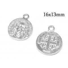 7113b-brass-replica-coin-jesus-with-cross-pendant-13mm-with-loop.jpg