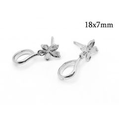 7711s-sterling-silver-925-18x7mm-flower-stud-earring-with-loop-8mm.jpg