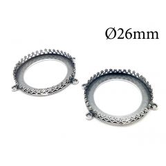 9060s-sterling-silver-925-round-crown-bezel-cup-for-bracelet-26mm-4-loops.jpg