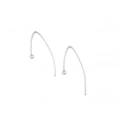 Gold filled French Ear Wire 18mm wire 0.6mm Ear hooks with spring