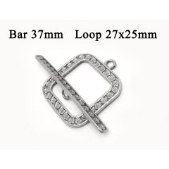 9886-9887s-sterling-silver-925-square-toggle-clasp-patterned-with-flowers-loop-19x19mm-bar-35mm.jpg