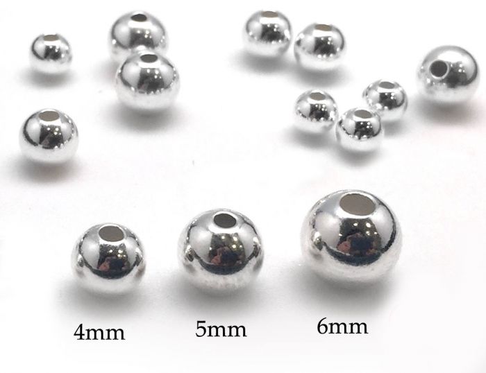 Designer Brushed Solid Sterling Silver Round Flat Beads, 6x2.5mm, 4 Beads