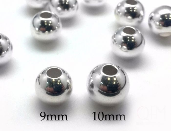 10mm Sterling Silver Smart Bead Stopper 4mm hole BB10-BB10