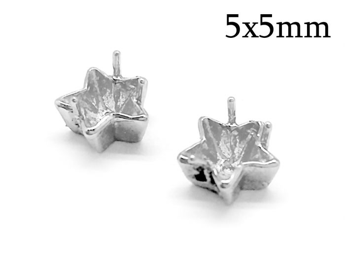 Bezel Cup, 5mm 925