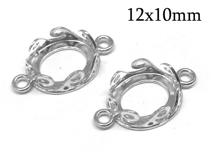 Bezel cups clearance with loops