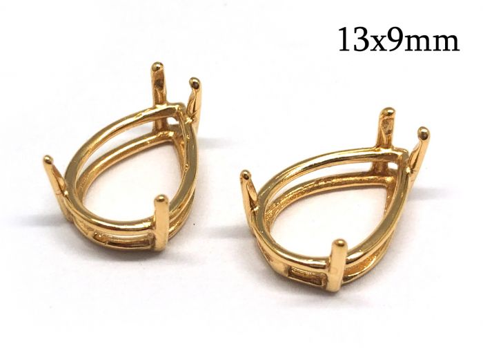 Brass bezel clearance cups