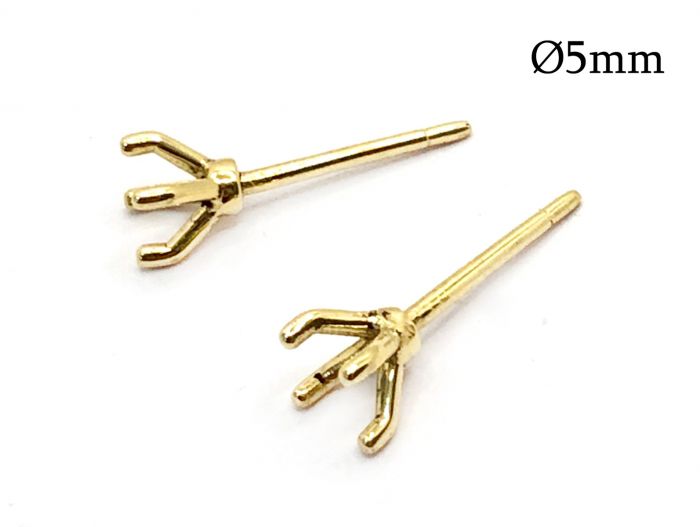 14k gold earring mountings hotsell