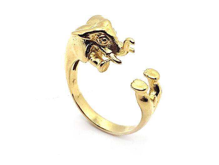 Elephant adjustable ring deals