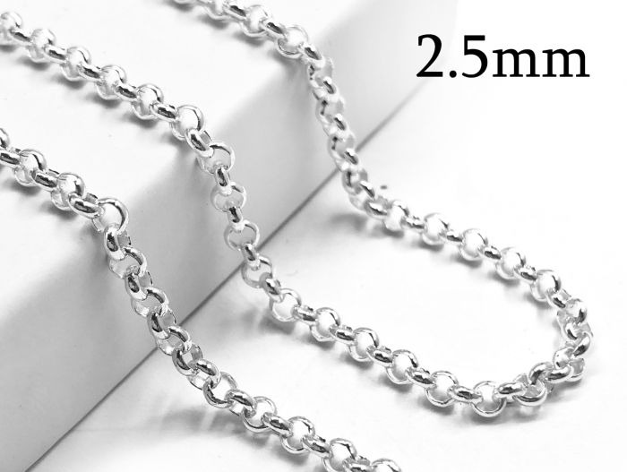 Sterling Silver 2 inch Chain Extender 5mm Ball Ornament