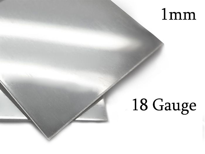 Sterling Silver 925 Sheet 1mm wide 10cm