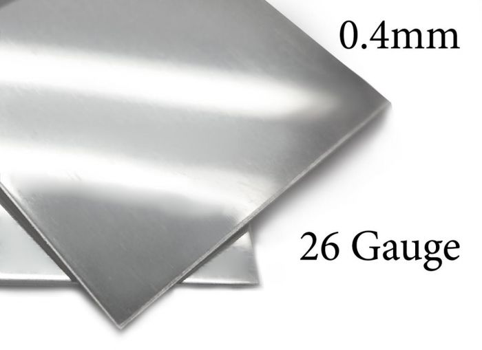 Sterling Silver 925 Sheet 0.4mm wide 10cm