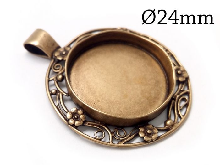 Copper shop bezel cups